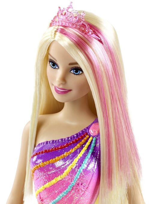 Barbie Principessa Arcobaleno e Carrozza