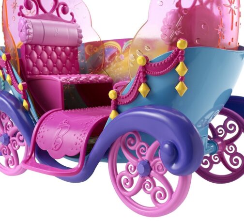 Barbie Principessa Arcobaleno e Carrozza