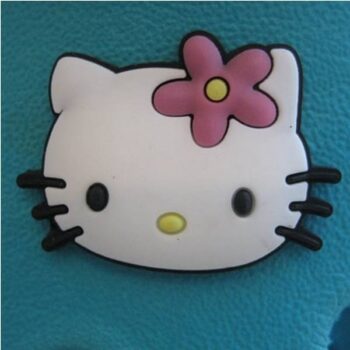 Pins per Crocs o braccialetti Hello Kitty Pink