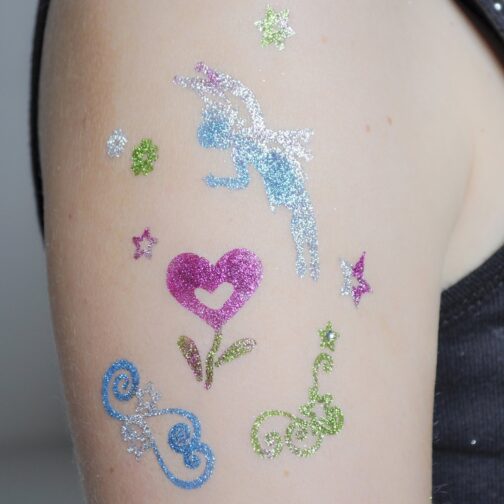 Glitza tattoo Design