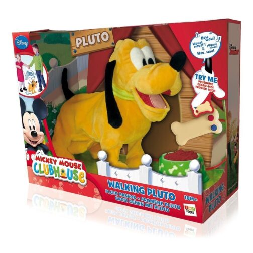 Disney Pluto Peluche che Cammina Filoguidato