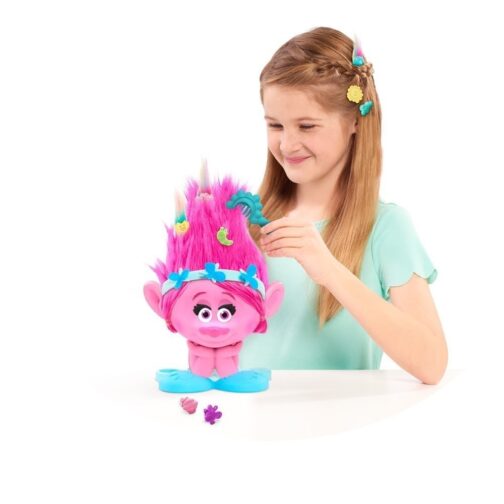 Trolls Testa con Capelli