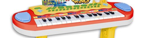 Super Wings - Pianola e sgabello Bontempi