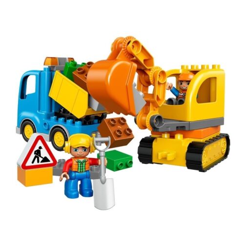 Camion e scavatrice cingolata Lego Duplo