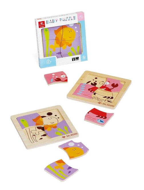 Baby Puzzle Granchietto e Pesciolino