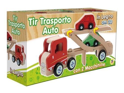 Camion Trasporto Auto in Legno