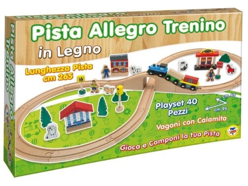 Pista Allegro Trenino in Legno