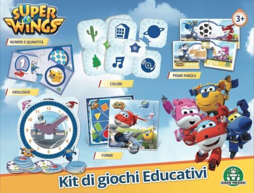 Super Wings Kit Giochi Educativi