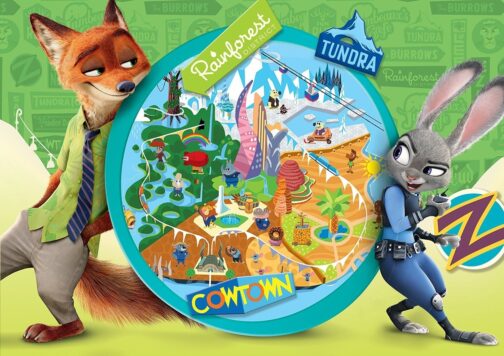 Maxi Puzzle Zootropolis 24 Pezzi