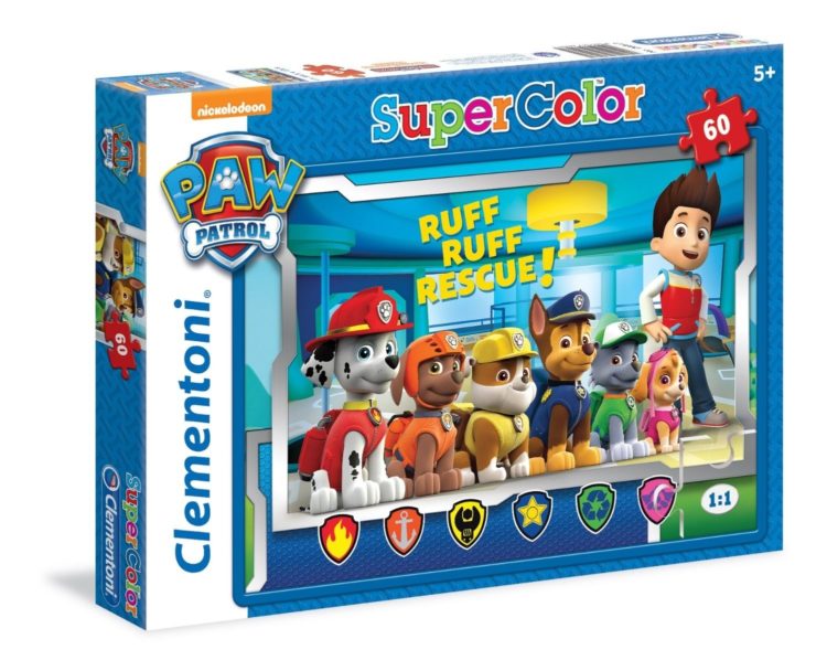 Puzzle 60 pezzi Paw Patrol by Clementoni