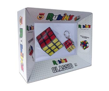 Set Cubo Di Rubik e Portachiavi