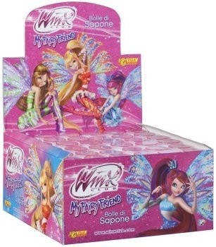 Display con 36 bolle di sapone Winx