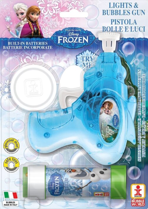 Disney Frozen Pistola Spara Bolle di Sapone