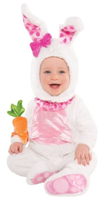 Costume bebè Coniglietto bianco