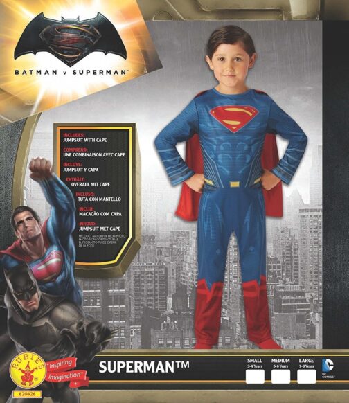 Costume per Bambini Superman Taglia S