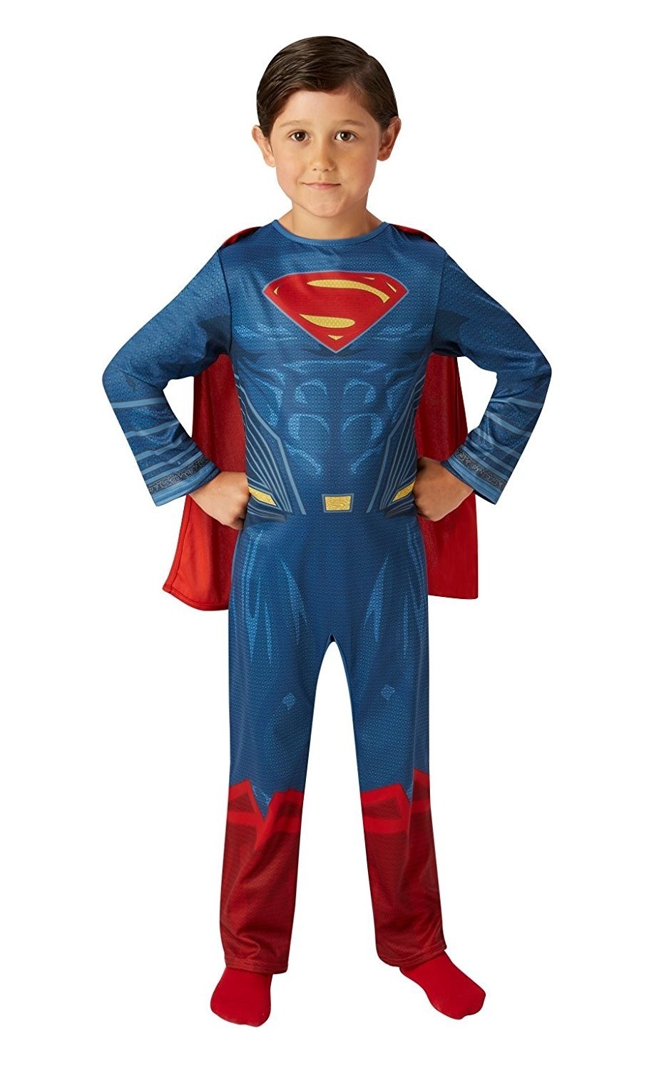 Costume Per Bambini Superman Taglia 5 6 Anni Costumi Di Carnevale E