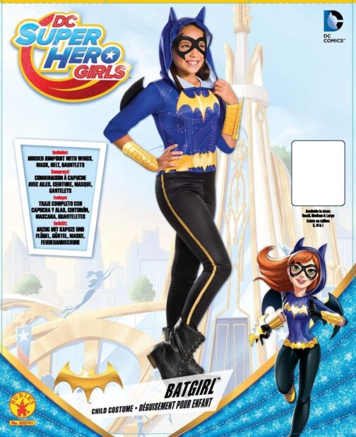 Costume per bambina Batgirl Taglia M