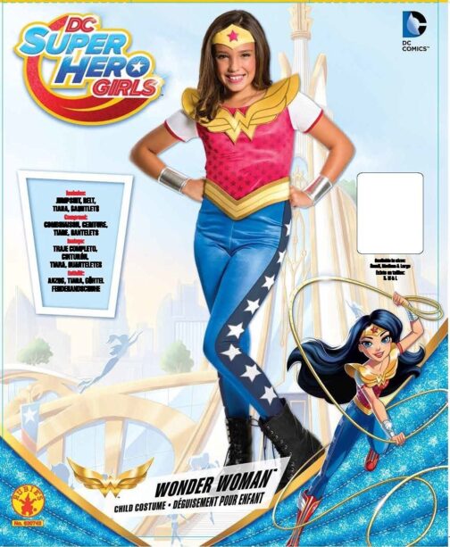 Costume Bimba Wonder Woman Taglia L