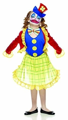 Clown Fiorella Costume Bambina Taglia S
