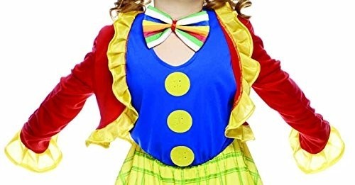 Clown Fiorella Costume Bambina Taglia M