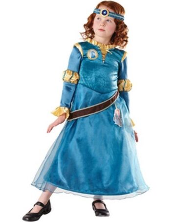 Costume bimba Deluxe Brave Merida