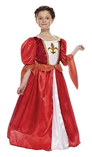 Dama Dei Moschettieri Costume Bambina Taglia M