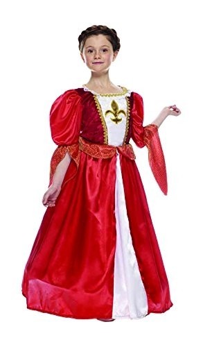 Dama Dei Moschettieri Costume Bambina Taglia L