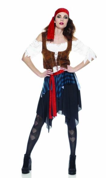 Piratessa Costume Adulto Taglia S