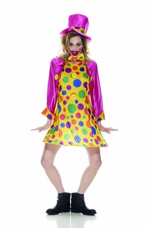 Clownessa Costume Adulto Taglia S