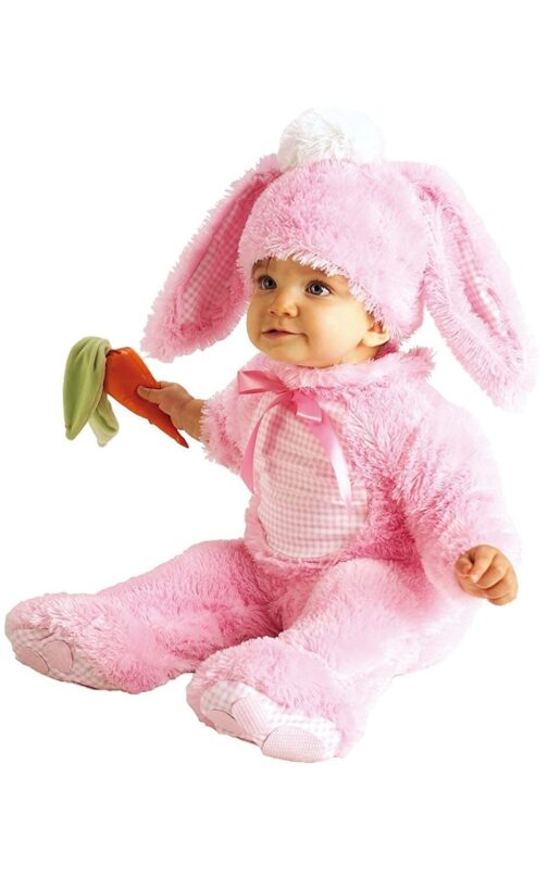 Costume bebè Coniglietta rosa