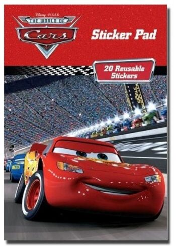 Blocco stickers Disney Cars