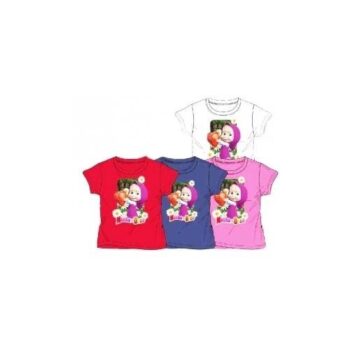 T-shirt Masha e Orso Strawberry