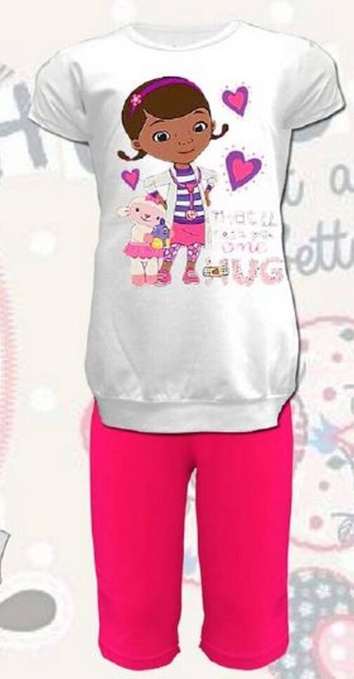 Completo T-Shirt e Leggings Dottoressa Peluche Hugs