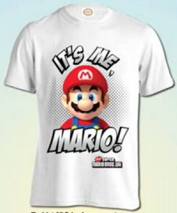T-shirt mezza manica Super Mario