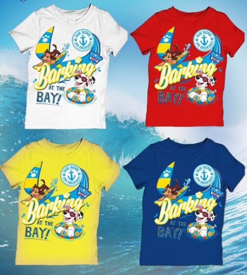 T-shirt Paw Patrol "Barking at the Bay"