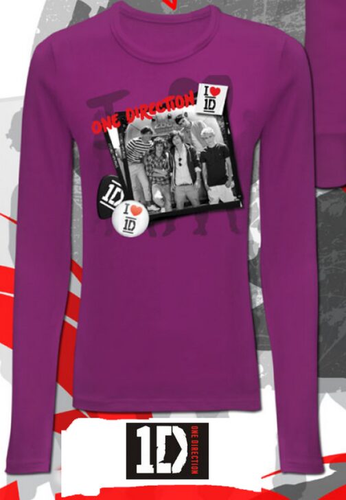 Maglia maniche lunghe One Direction