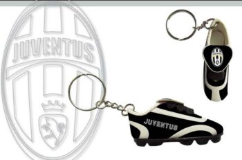 Portachiavi scarpino Juventus