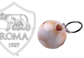 Portachiavi pallone AS Roma