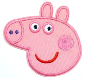 Toppa ricamata Peppa Pig