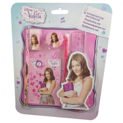 Set Cancelleria Violetta Disney 6pz