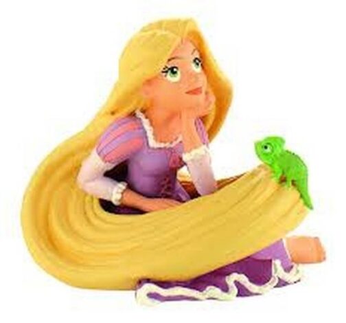 Personaggio Rapunzel seduta