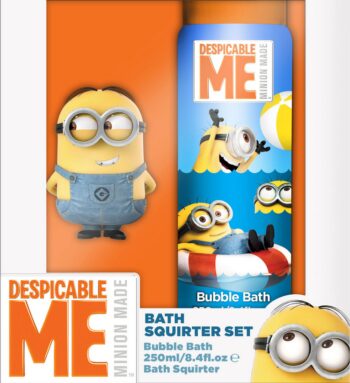 Set Bagnoschiuma e sparabolle Minions Cattivissimo Me