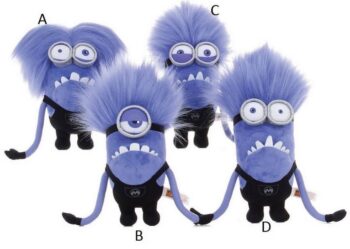 Peluche Evil Minions Cattivissimo Me 30cm