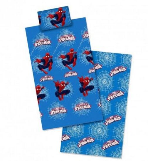 Completo lenzuola letto singolo Spiderman