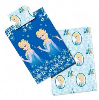 Completo lenzuola letto singolo Disney Frozen Elsa