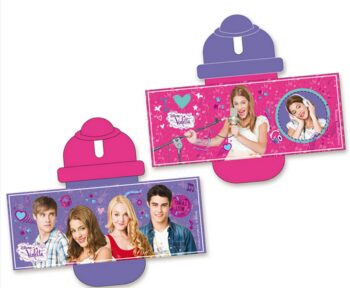 Borraccia con tappo Violetta Disney