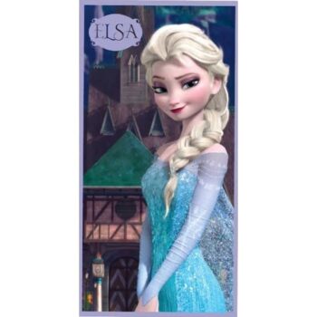 Asciugamano telo mare Disney Frozen "Elsa"