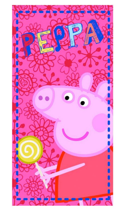 Asciugamano Telo Mare Peppa Pig Bonbon