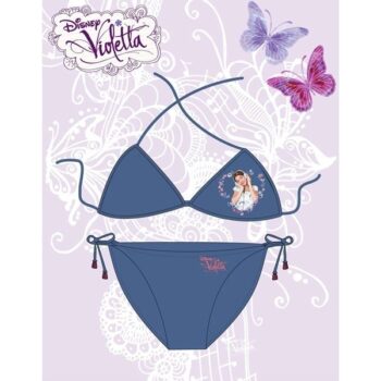 Bikini Violetta Disney blu