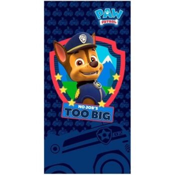 Paw Patrol - Asciugamano telo mare per bambini in microfibra Chase